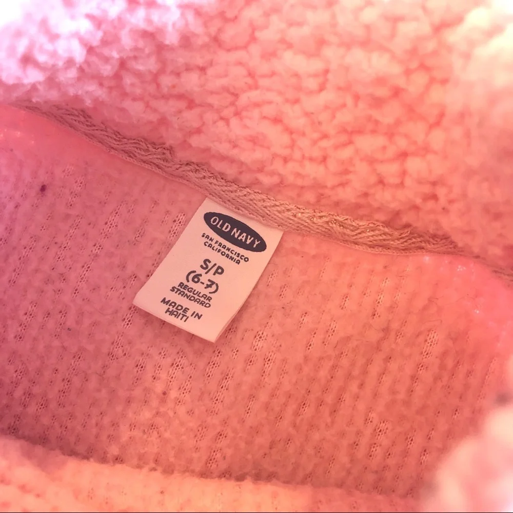 Old Navy Sherpa sweater